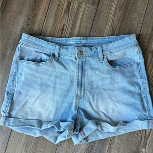 Old Navy Light WOW light Blue Denim Rolled-Hem Shorts
